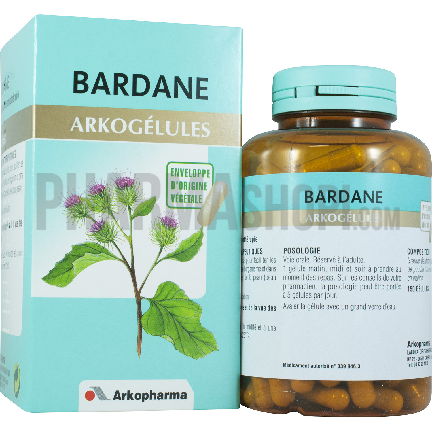 bardane gelules