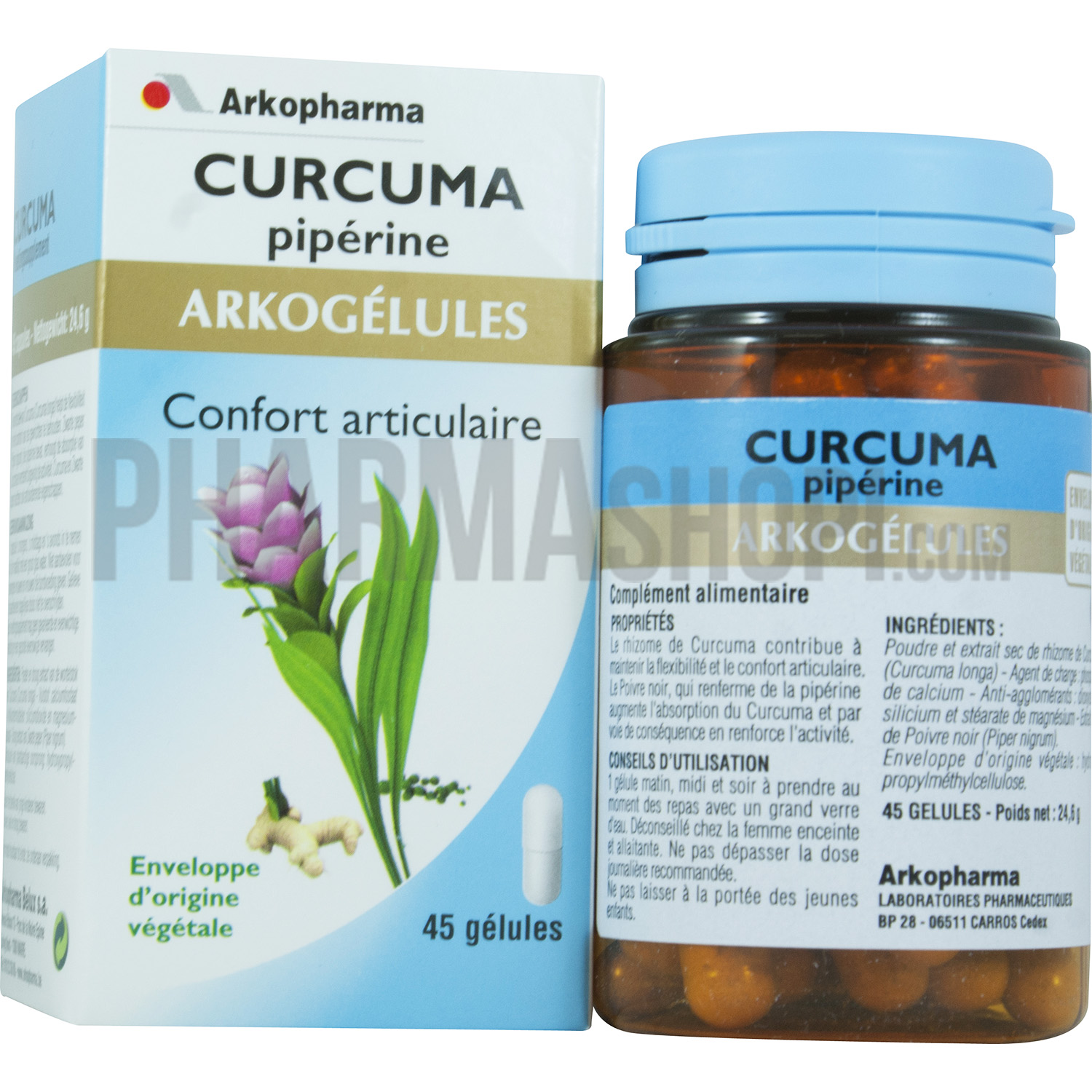 curcuma arkogelules anti inflammatoire