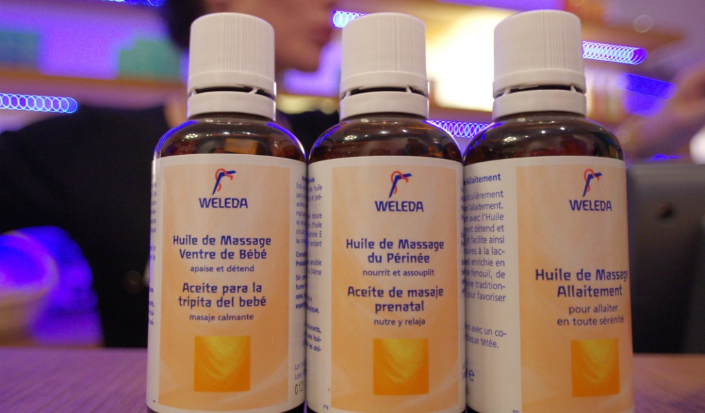 huile weleda grossesse