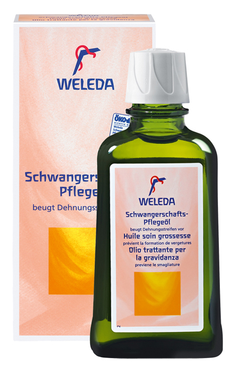 huile weleda grossesse