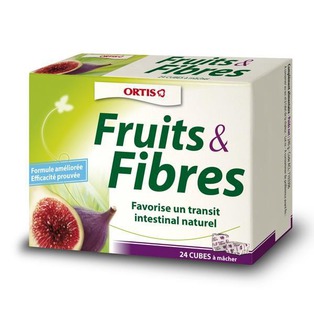 ortis fruits et fibres 24 cubes