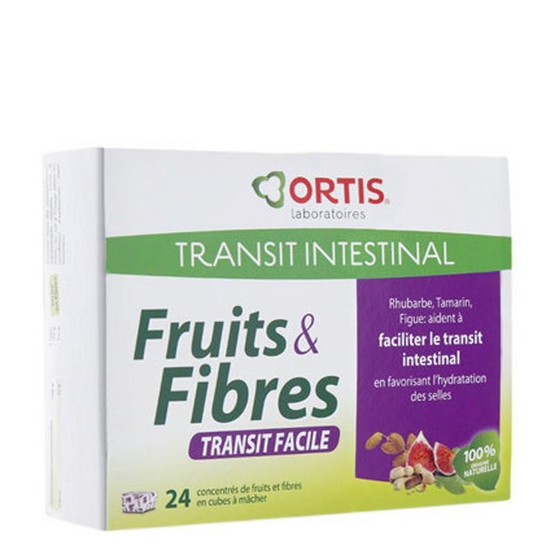 ortis fruits et fibres 24 cubes