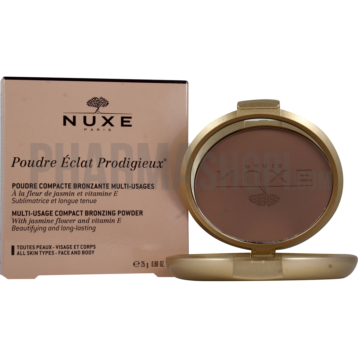 poudre bronzante nuxe