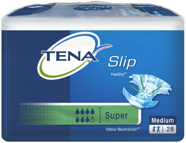 tena slip super medium