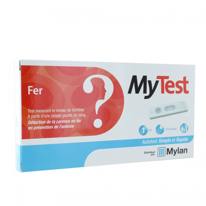 test manque de fer